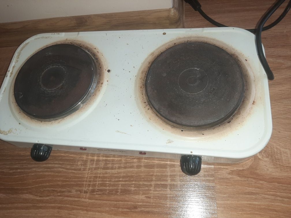 Kuchenka elektryczna 2 palnikowa -2000 W
