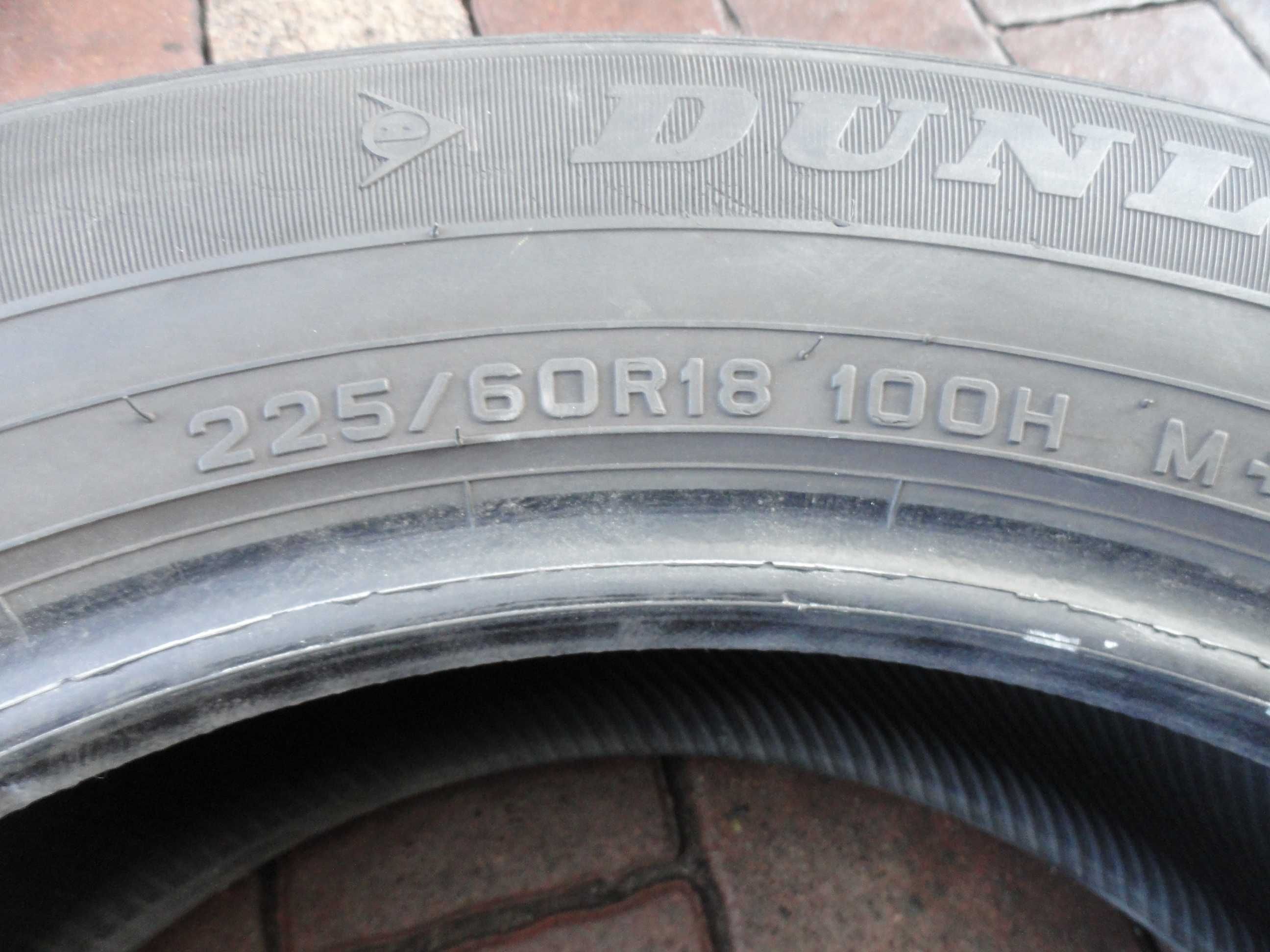 225/60R18 Dunlop Komplet 4 sztuki LATO