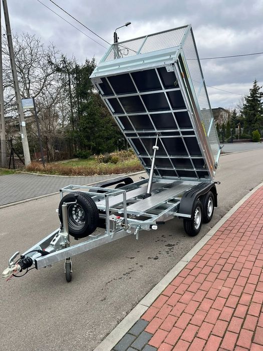 SAN-CAR  SAN-CAR Wywrotka 3,5t Hydraulika Wywrot Przyczepa Wielka mocna ciężka