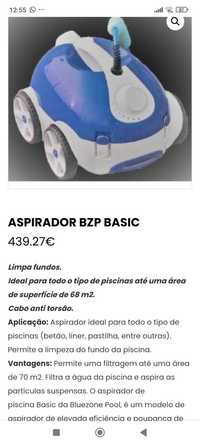 Aspirador de piscina