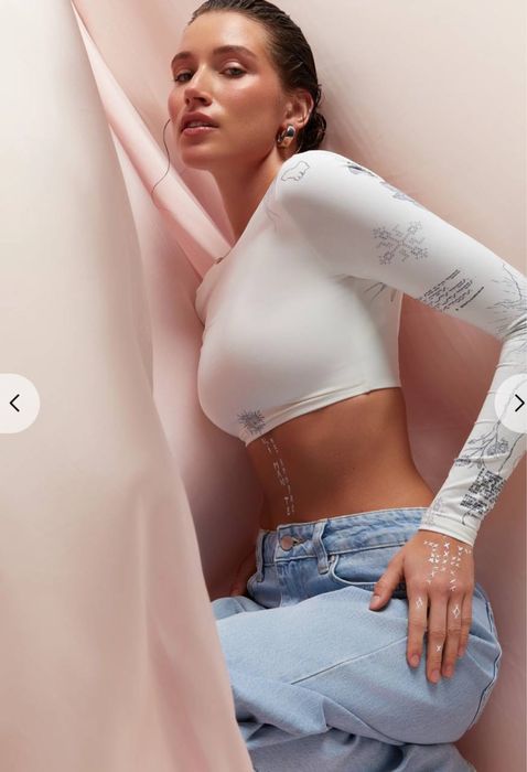 Кроп- топ , кофта gepur -розмір xxs-xs