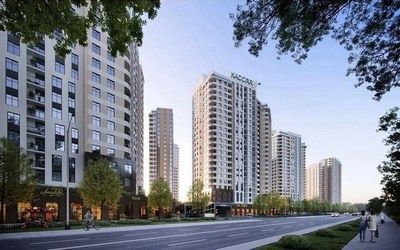 Квартира 42 м.кв. в Кадорр Сити на Краснова/Вид на Море