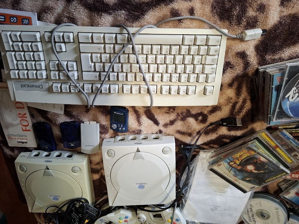 Sega dreamcast  большая коллекция