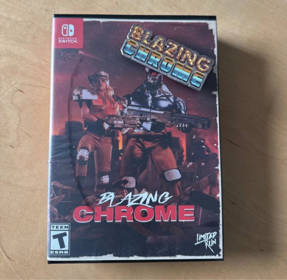Blazing Chrome Nintendo Switch Limited Run