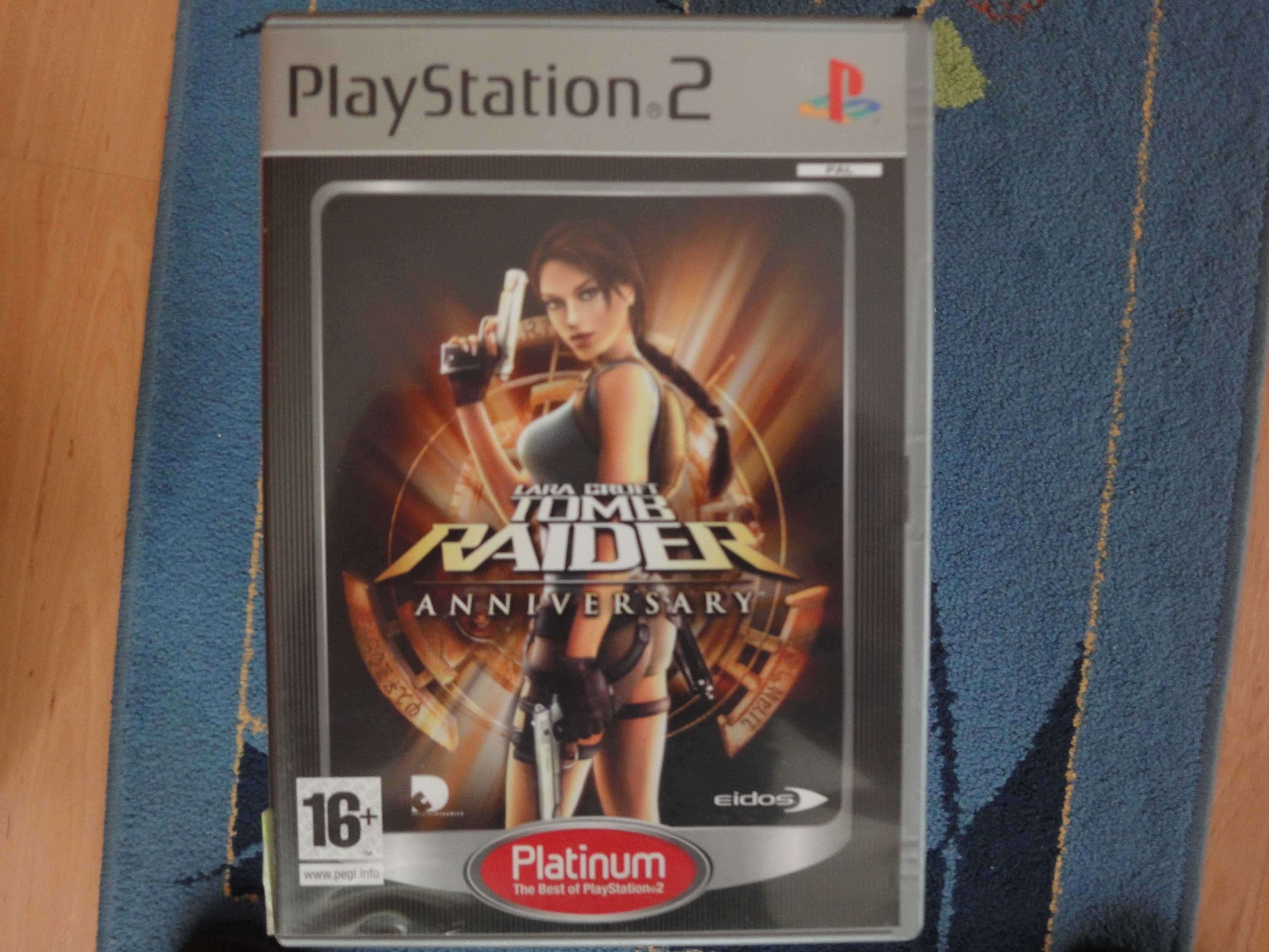 Lara Croft Tomb Raider ANNIVERSARY - gra na PS2 (stan bdb)