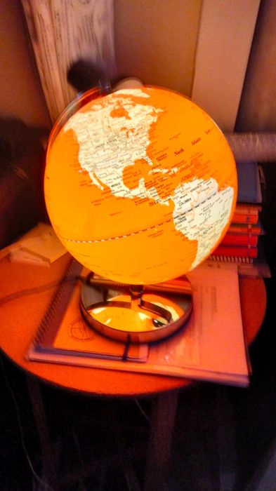Globo terrestre vintage