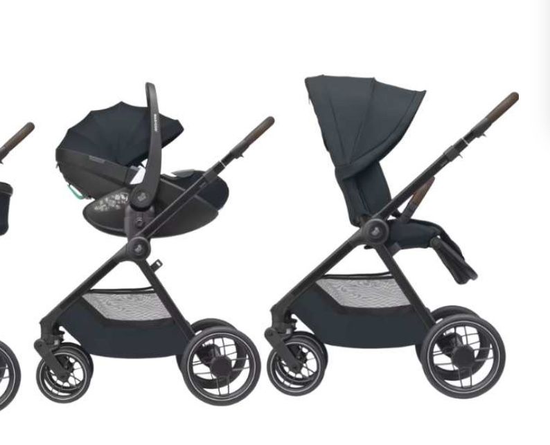 Conjunto de carrinho de passeio e Ovo da maxi cosi.