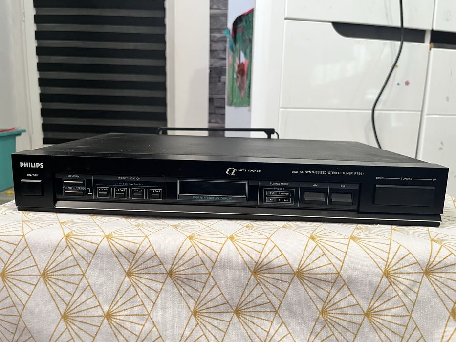 Tuner Stereo Cyfrowy Philips FT561/00R - Vintage Hi-Fi, Sprawny