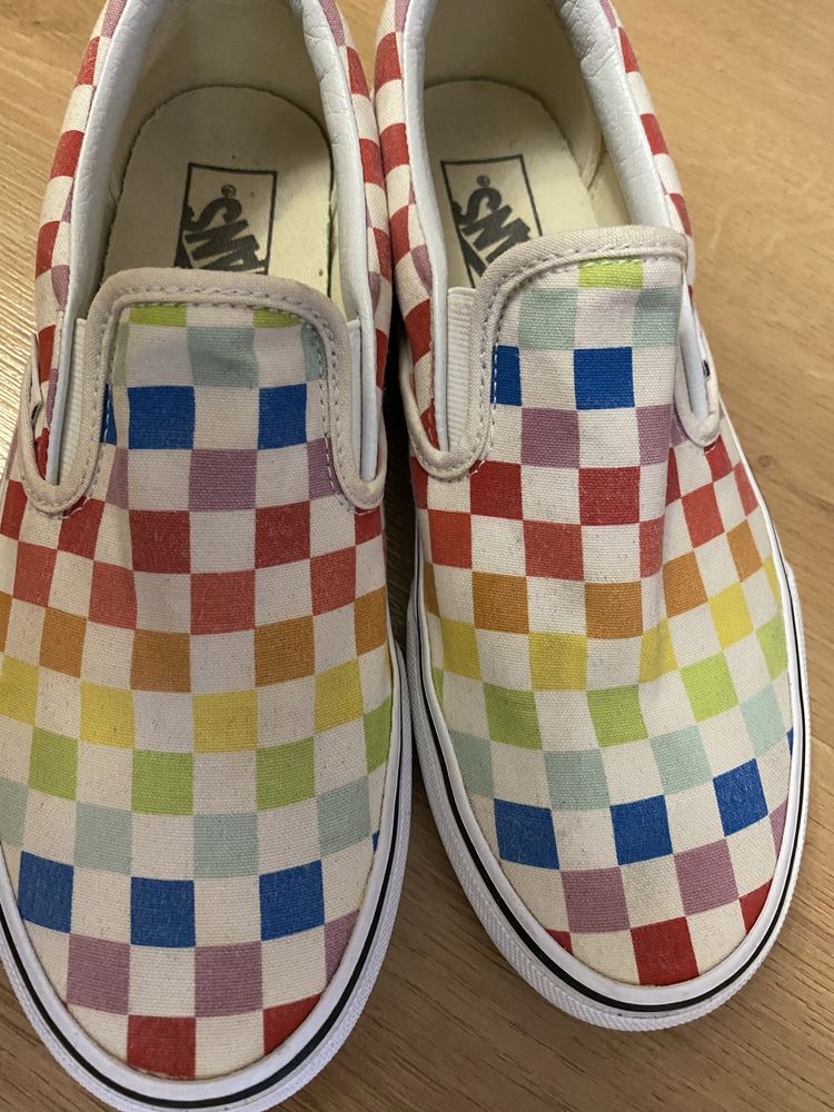 Vans сліпи 24.5 см різнокольорові