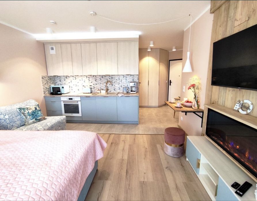 Klimatyczny apartament KoraLove  w  Klif Residence Chlapowo