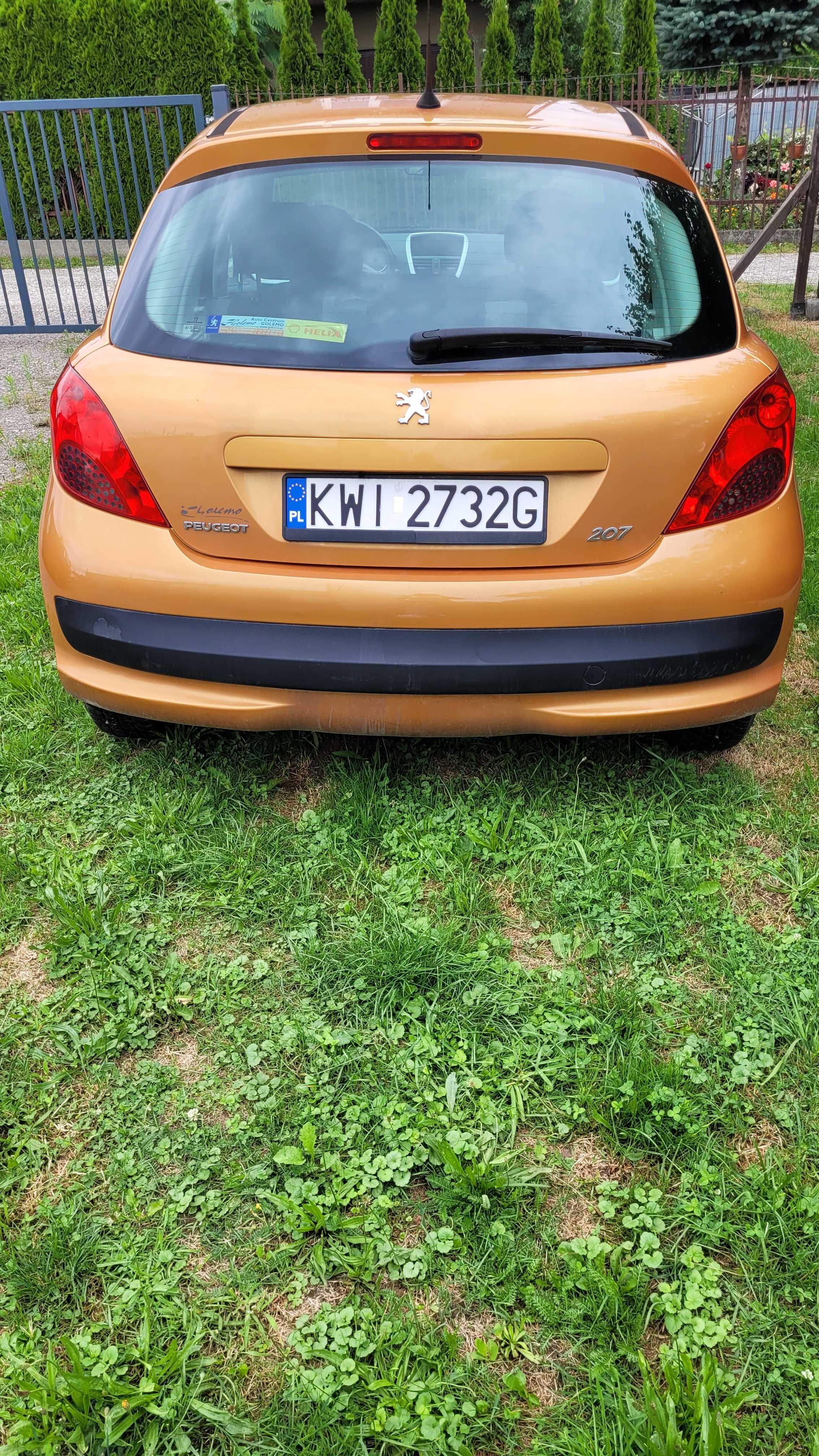 Peugeot 207, 2007rok. Klima