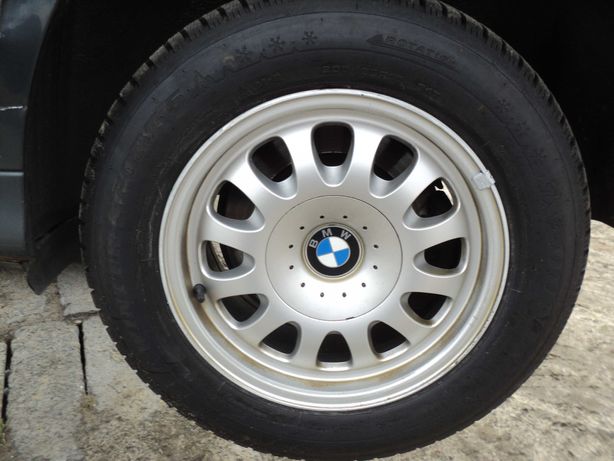 Kompletne Koła Zimowe 205/65/15 BMW E39 Dunlop