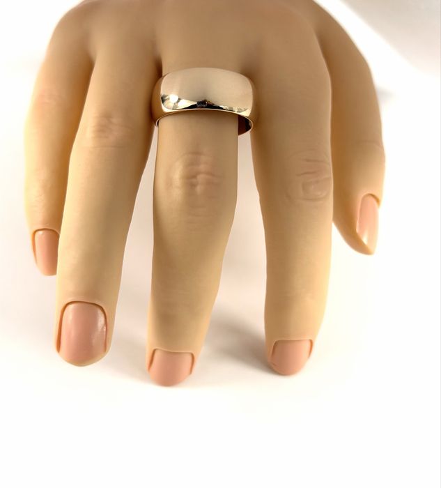 Złota obrączka rozmiar 26