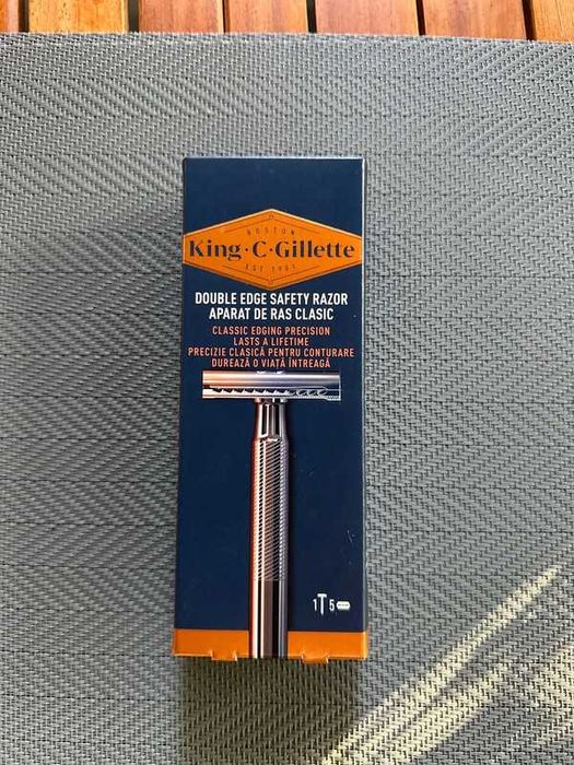 Maszynka do golenia na żyletki King C Gillette