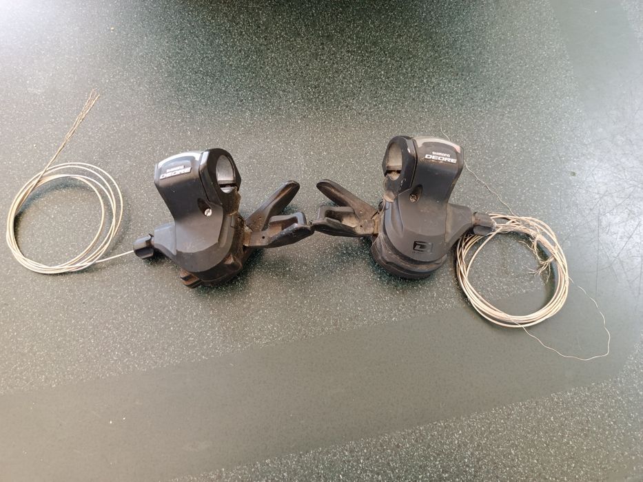 Shimano Deore zestaw 10x3 tektro Draco