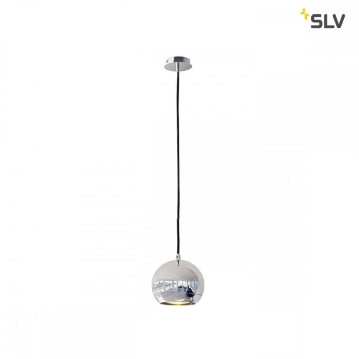 lampa sufitowa zwis kula chrom