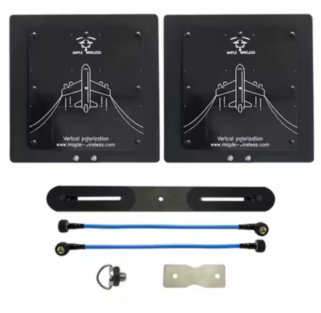 Направлена антена. Maple Leaf 5.8G 21dbi, SMA, FPV