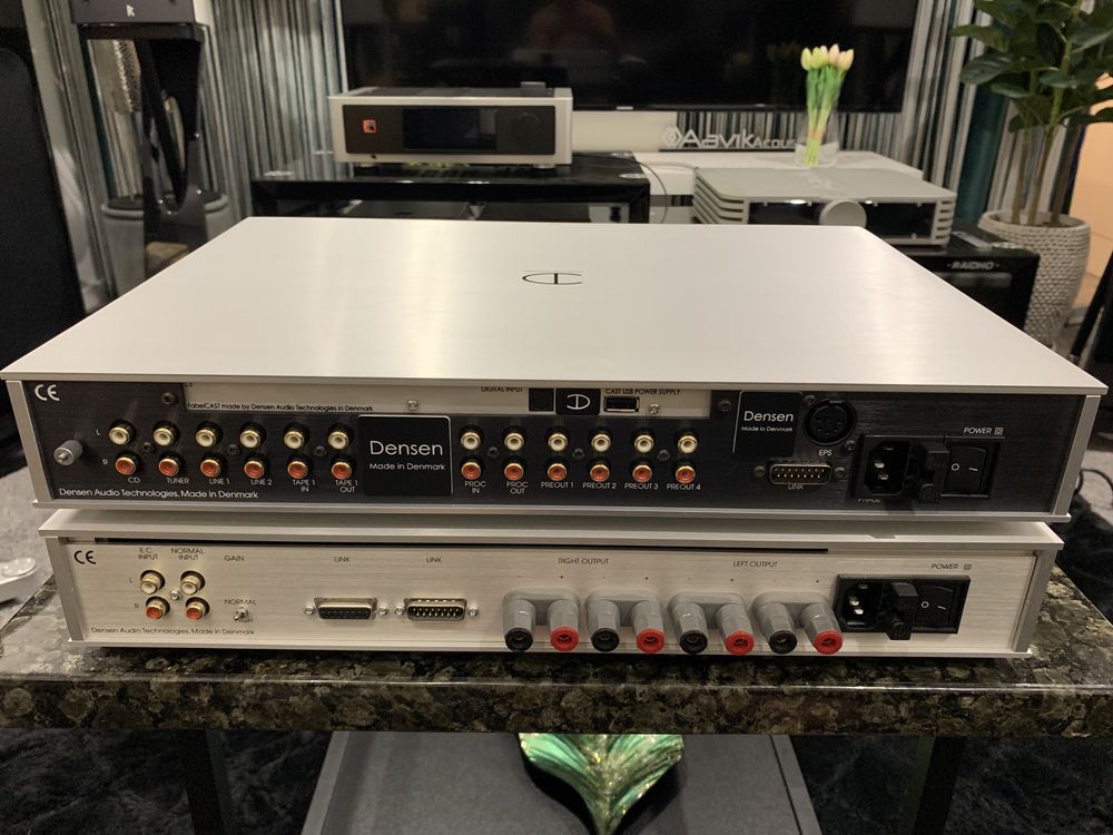 Audiofilski wzmacniacz Hi-End Densen M320+ B230cast DAC Sklep 5300Euro