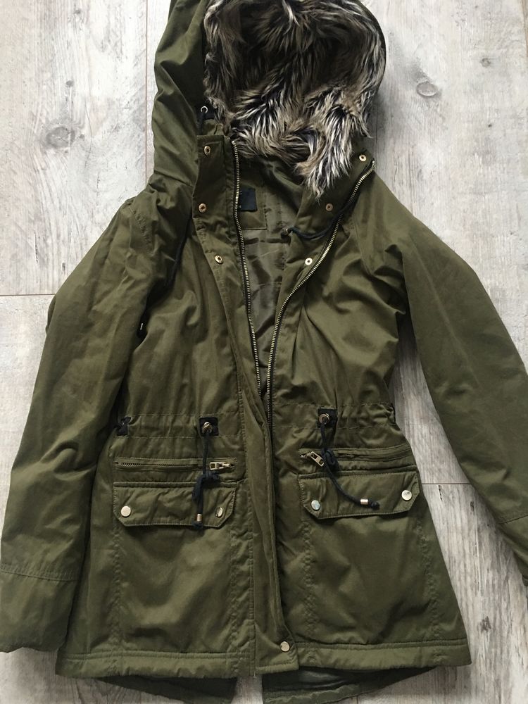 Kurtka Parka zimowa w rozm. XS (34) Sinsay