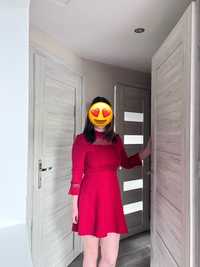 Czerwona sukienka M Zara