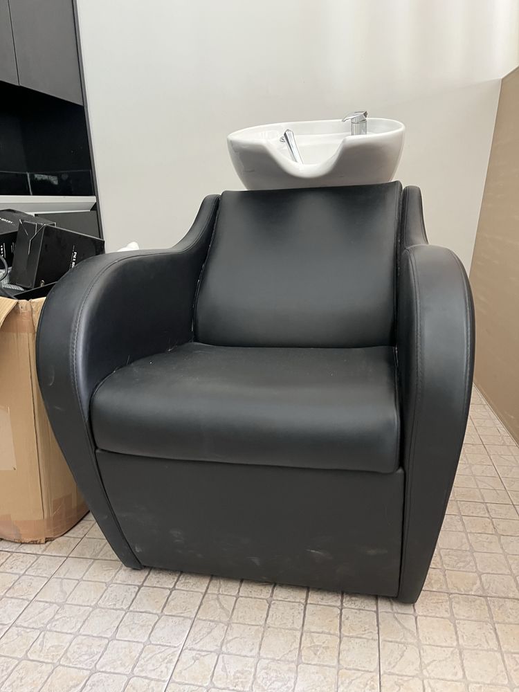 Rampa de lavagem para cabeleireiro