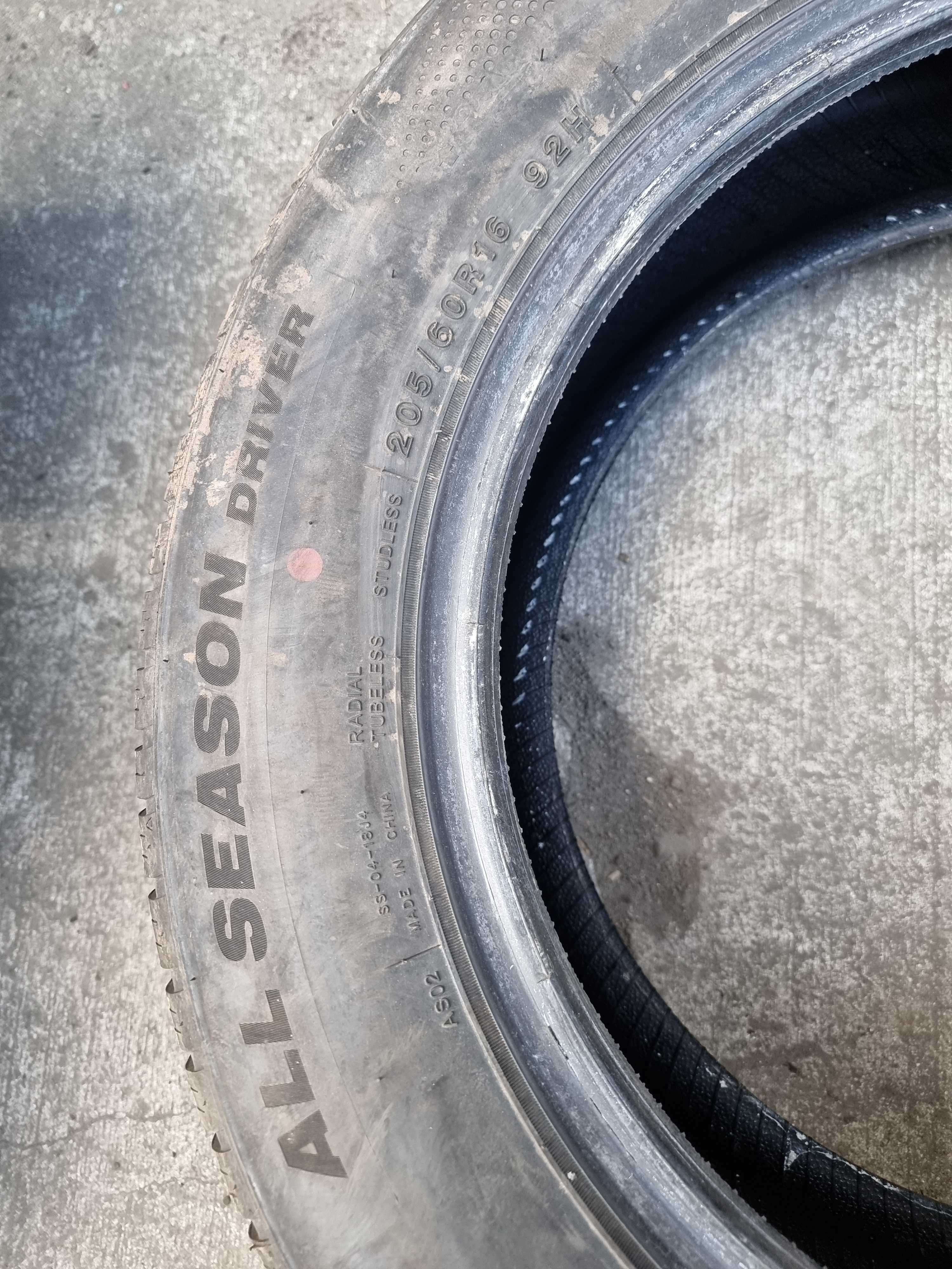 Opony komplet 205/60/16 2024 r. Imperial All Season Driver 7,3 mm