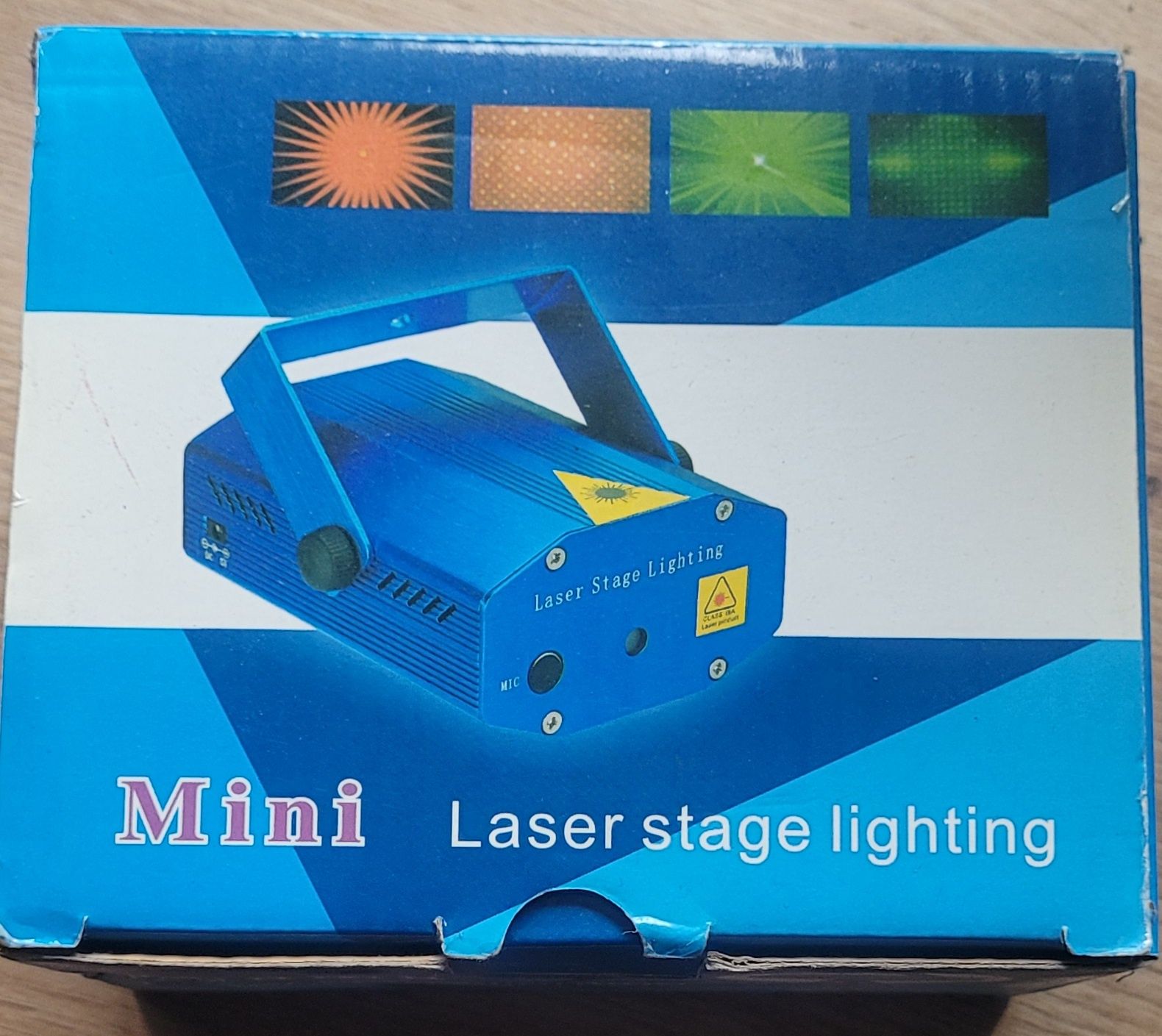 Mini projektor laser - nowy