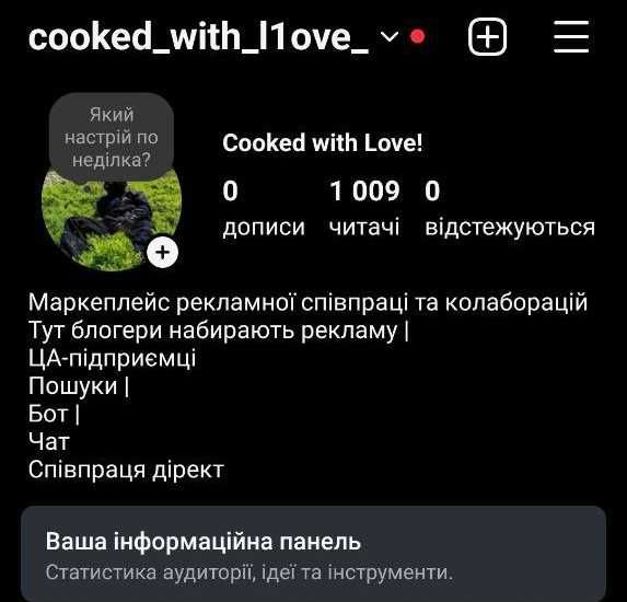 Купить Инстаграмм 1000+ Подписчиков