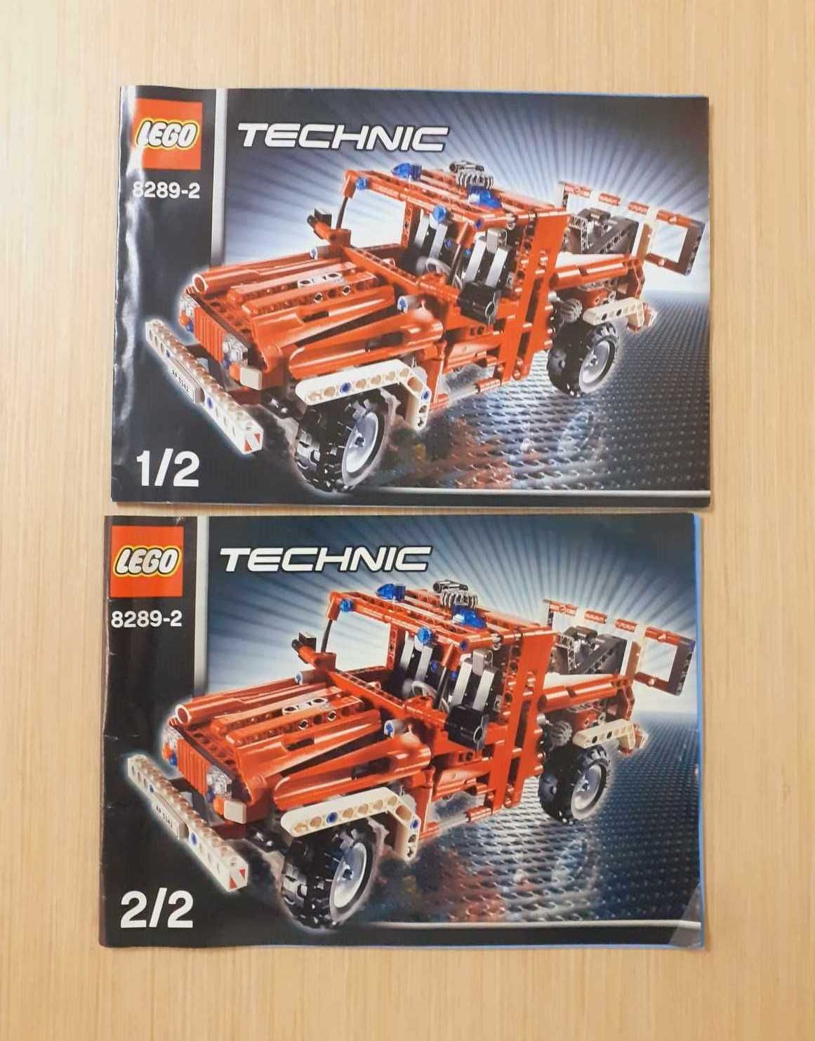 Manuais Lego Technic 8289-1 e 8289-2