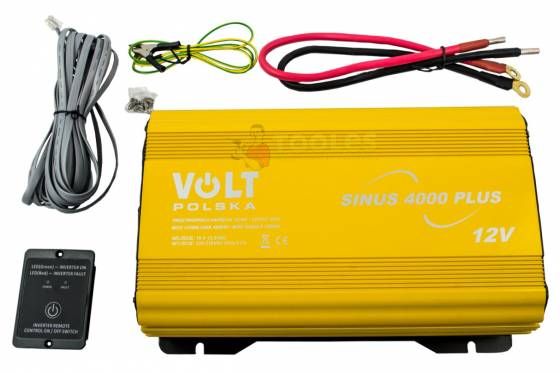 Przetwornica napięcia prądu SINUS 4000 PLUS (12V/230V 2000/4000W) VOLT