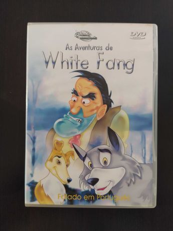 DVD "As aventuras de White Fang"