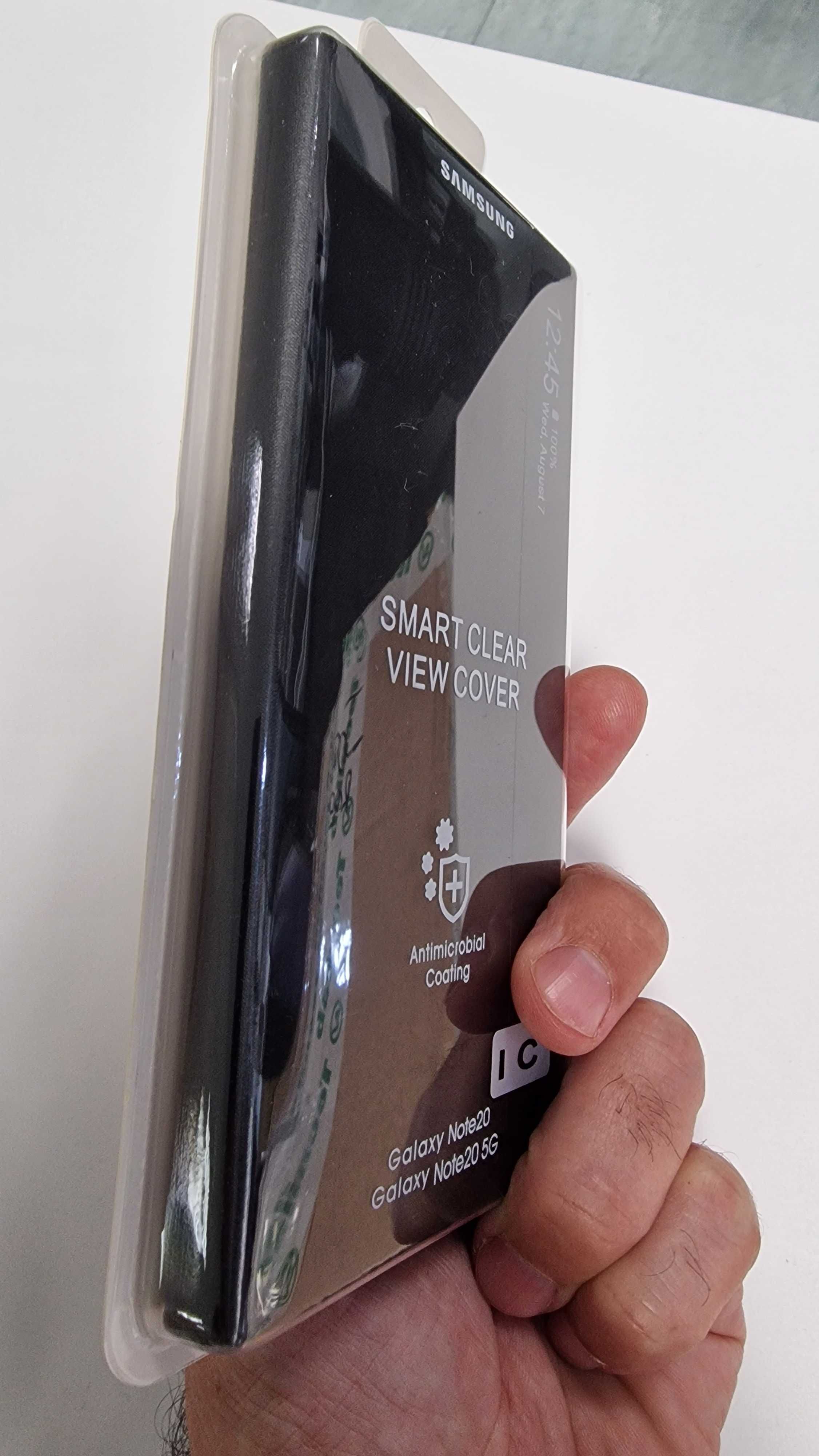 Smart Clear View Cover - Samsung Galaxy Note 20 (5G) [NOVA! Selada]