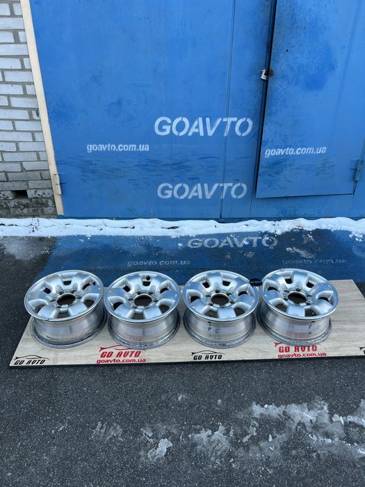 Goauto диски Nissan 6/139,7 r15 dia110 7j в чудовому стані