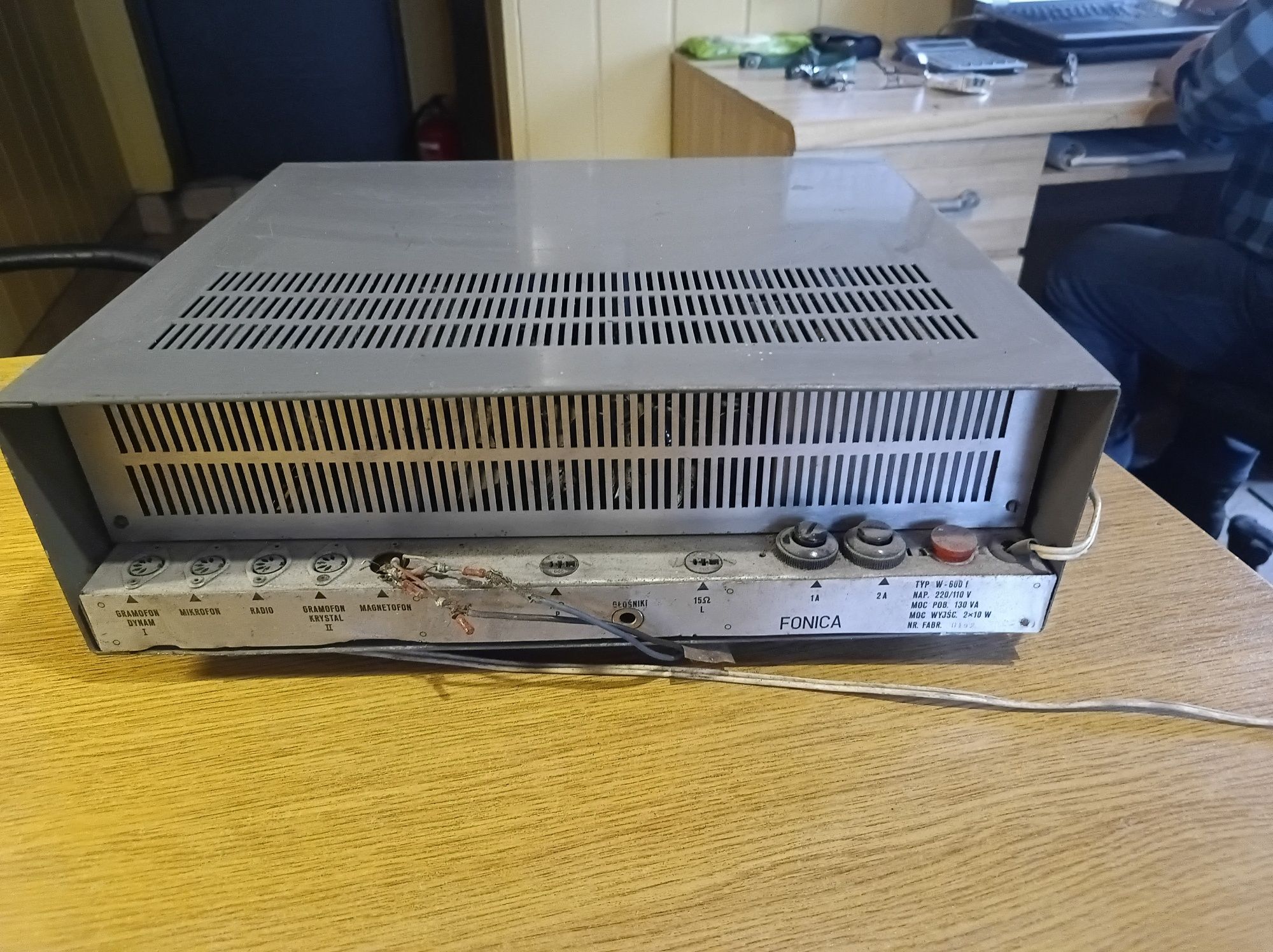 Wzmacniacz lampowy fonika w600f