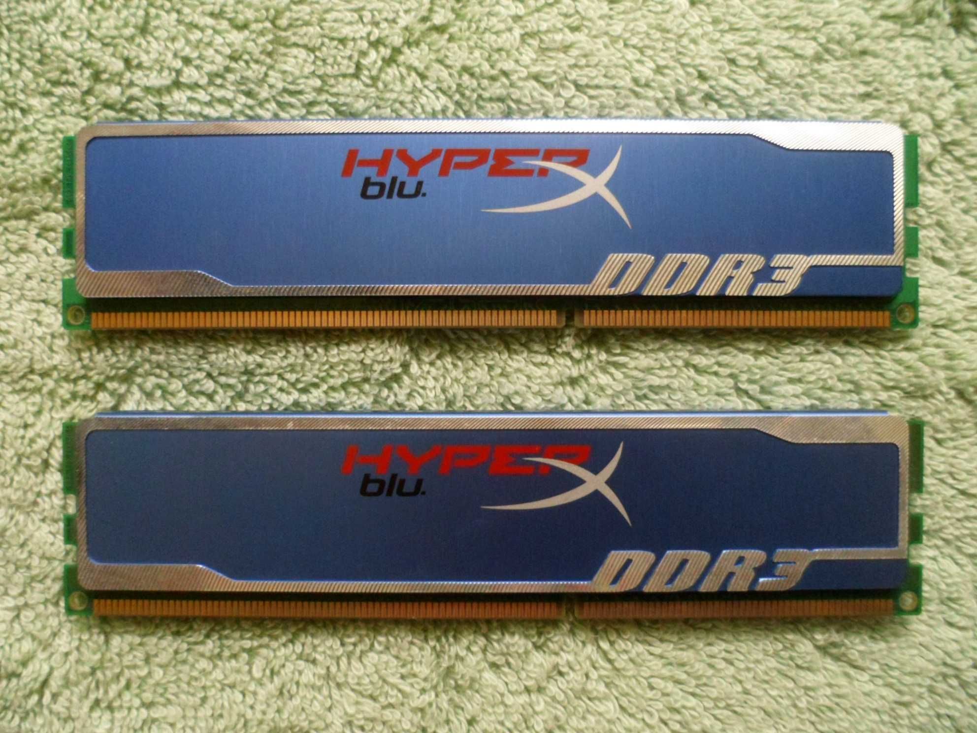Оперативна пам`ять  DDR3   Kingston HyperX Blu  4Gb  (2x2Gb)  1600 MHz