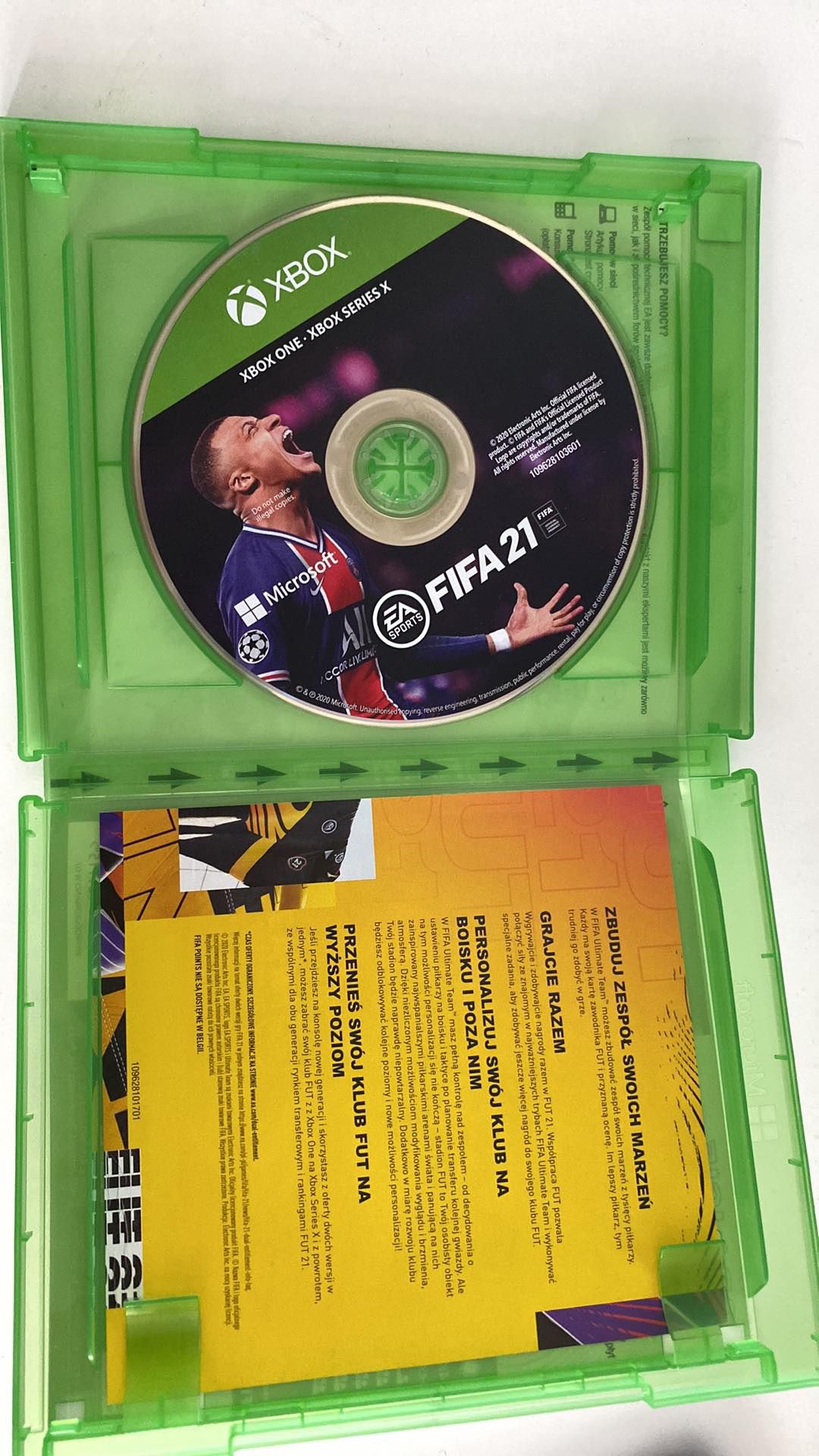 FIFA 21 Xbox One i series X