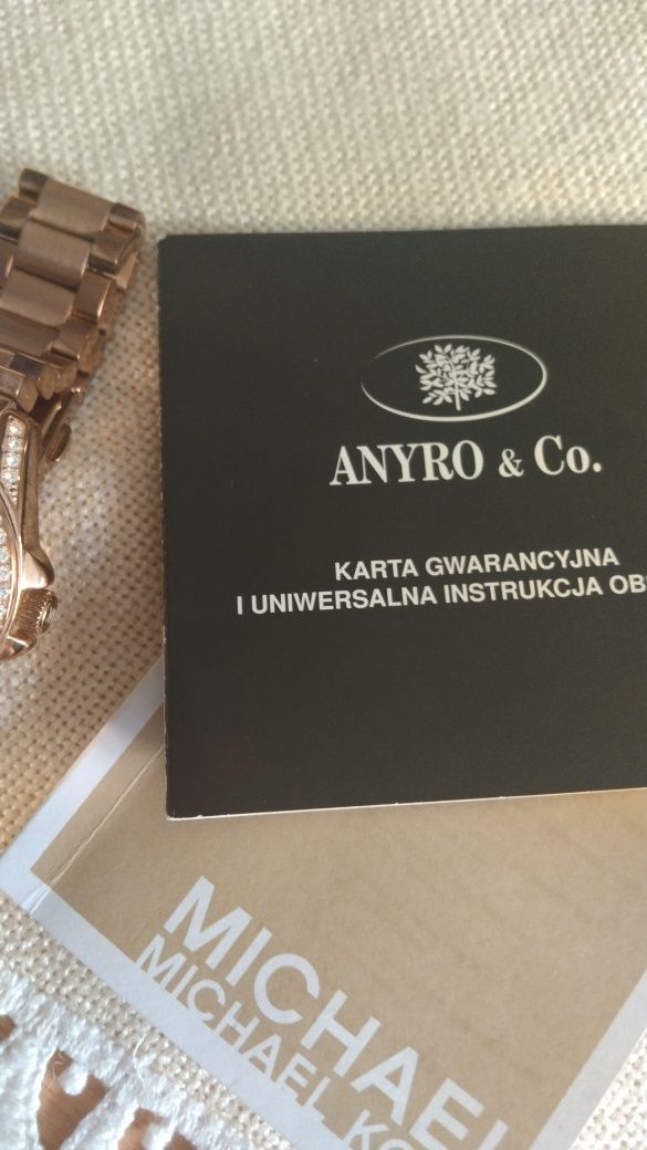 Zegarek damski Michael Kors złoty