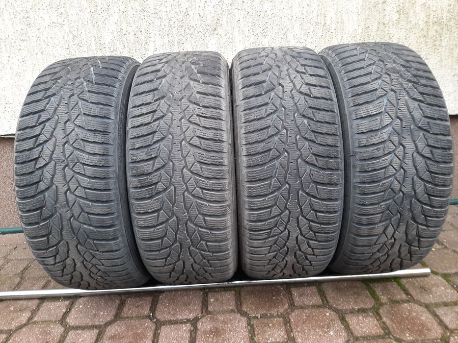4x Opony zimowe 225/55R16 Nokian WrD4 / 7mm 2021r