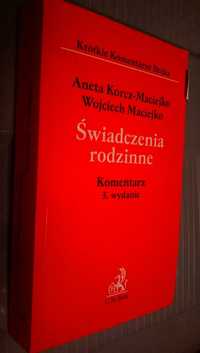 Świadczenia rodzinne. Komentarz. Wydawnictwo Beck