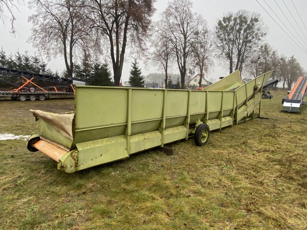 Taśmociąg Bunkier kosz przyjęciowy kosz zasypowy