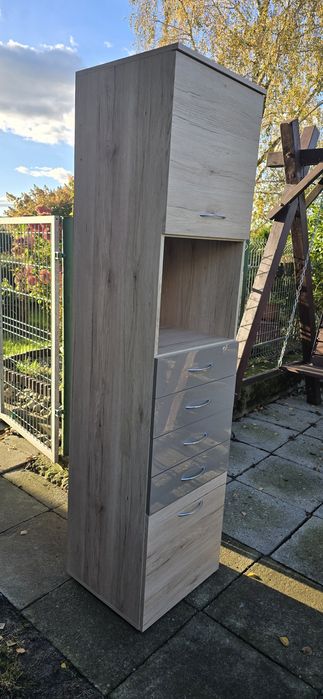 Słupek witryna dąb sonoma