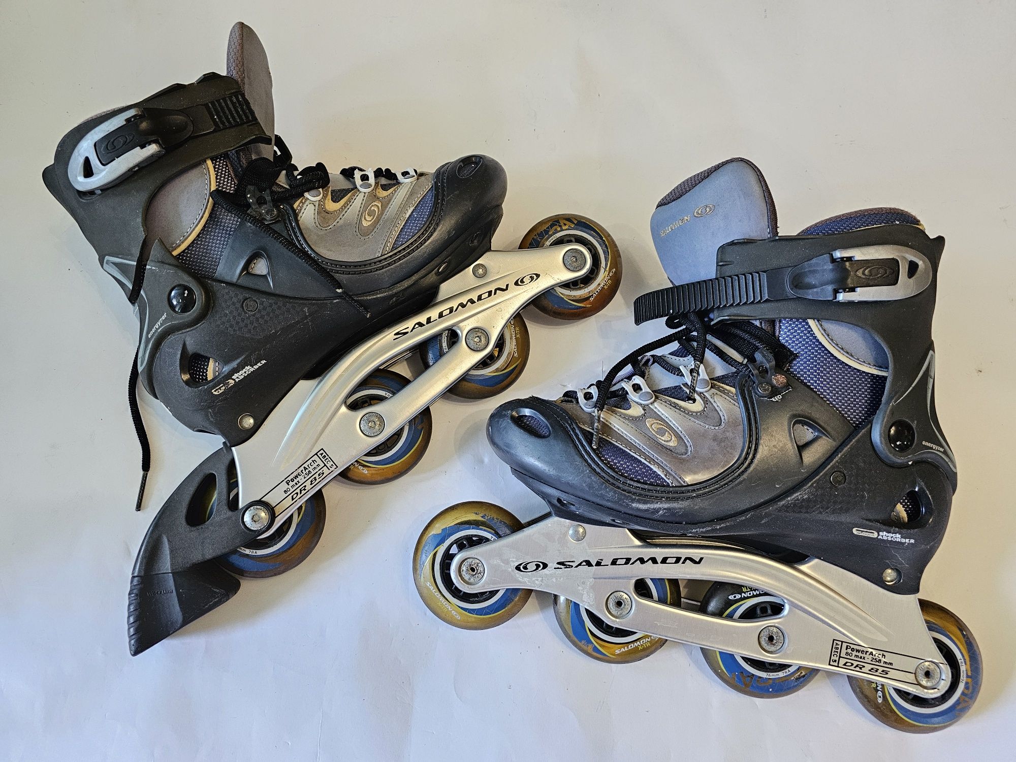 Роликові Ковзани Salomon DR 85 Power Arch 23см.  Під Ремонт