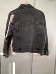 Kurtka denim czarna pull&bear