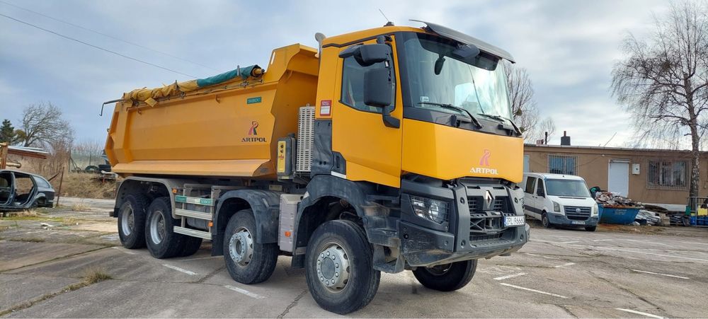 Minikoparka, wywrotki, transport, piasek, czarnoziem, beton, kruszywa