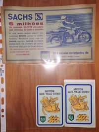 Folheto + Calendários antigos da S.I.S. - SACHS