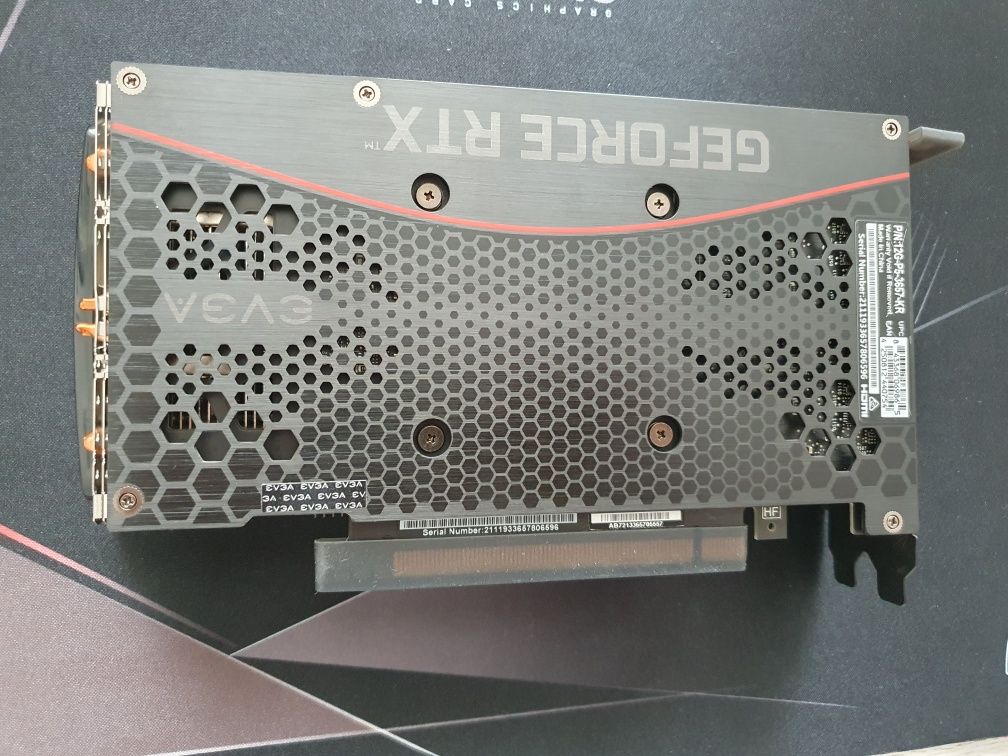 EVGA GeForce RTX 3060 XC GAMING (12G-P5-3657-KR). 12 Gb GDDR6.