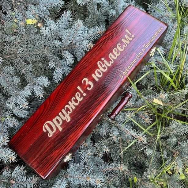 Набір шампурів ручної роботи / шампура в кейсі - подарунок чоловіку !