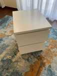 Cómoda com 2 gavetas, branco, IKEA
