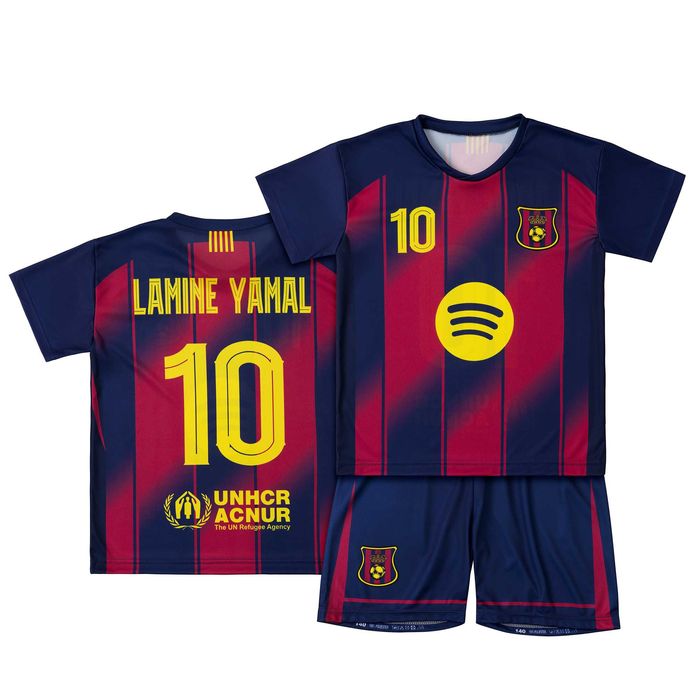 Strój piłkarski dziecięcy Lamine Yamal Barcelona rozm. 146