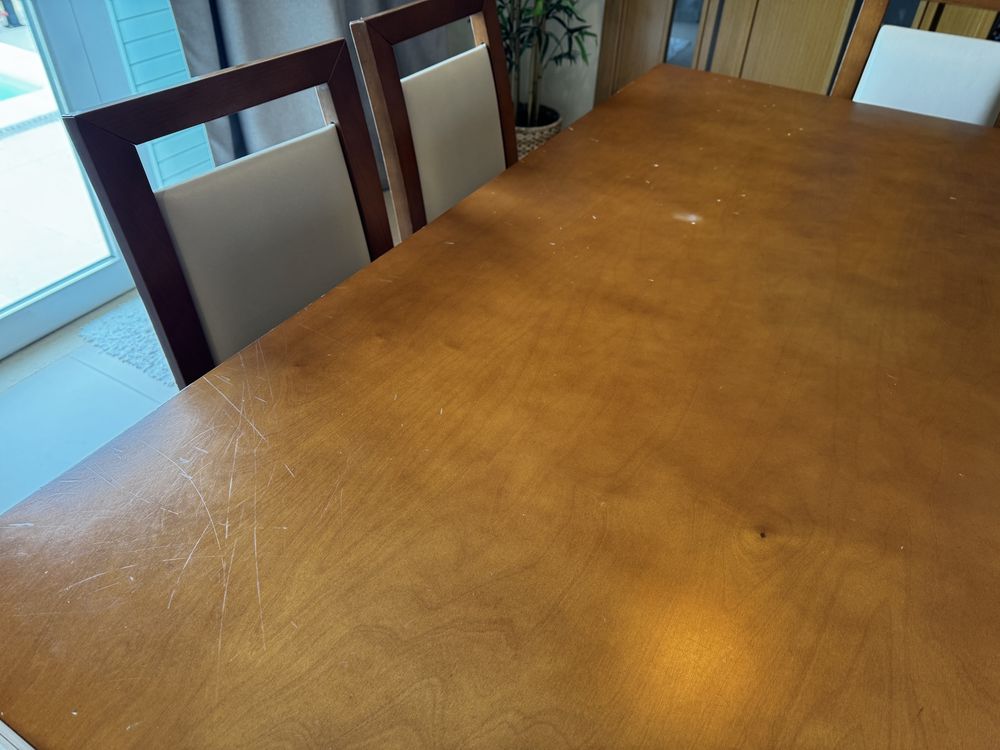 Mesa Antarte 1,5mt extensivel a 2,5mt e 10pax